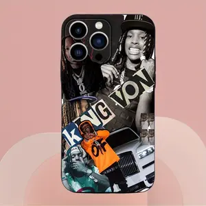 [1pc KING VON Case] 1pc KING VON Iphone Case | Shock-Resistant Design, Compatible with iPhone 17 16 15 14 13 12 11 Pro Max Plus Models