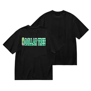 Funny Dollar Tree Staff Dad Gift T-Shirt, Green Tree Printed Pre-Shrunk Crew Neck Casual Novelty Top for Employees And Fathers