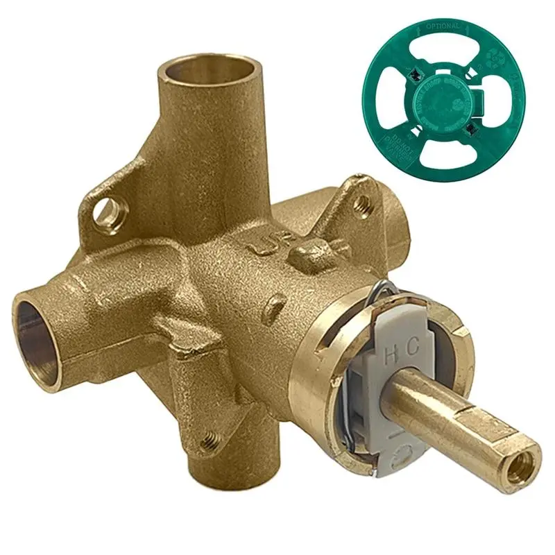 2520 Shower Valve, Brass Pressure Balancing Shower Valves Replacement for Moen 2520-1/2-Inch CC Connection