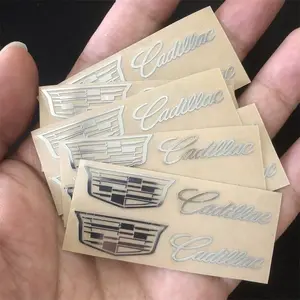 Cadillac Car Metal Emblem Wiper Stickers, Reflective Styling Decals for Escalade Cts Ats Srx Xt4 Xt5 Xt6 Sts Xts Slr Ct4 Ct5 Ct6