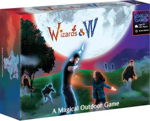 Wizards & Werewolves: A Magical Hide and Seek Game | 4-10 Players | Outdoor Games for Kids 8-12+ | Camping Games for Kids | Glow in The Dark Yard Games for Kids and Adults | “A Howling Good Time!”