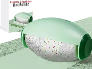 Reusable Lint Roller Ball, Mini Travel Size Lint Roller for Clothes, The Go Lint Roller Ball, Small Portable Lint Ball Remover for Clothes