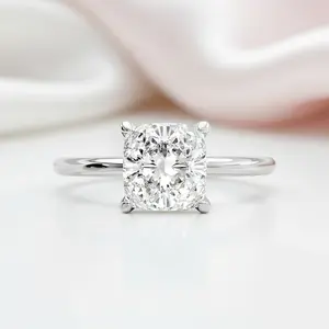 2.5ct Princess Cut Diamond Option Engagement Ring