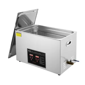 【DealsForYouDays】VEVOR 40kHz 600W 30L 304 Stainless Steel Ultrasonic Cleaner with Digital Timer & Heater, Professional Cleaning Machine for Eyeglasses, Watches, Rings, Cutlery, Small Parts, Circuit Boards