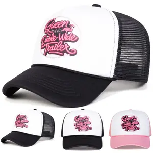 Unisex Letter Pint Color Block Baseball Cap Mesh Hat Outdoor Adjustable Sunscreen Leisure Hat Spring Autumn Travel Tourism Beach Vacation