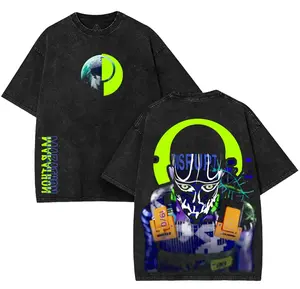 Marathon Gameplay Graphic Tee Washed Tee Game Acid Washed Lightweight Cotton TSHIRT, Gift For Gamer