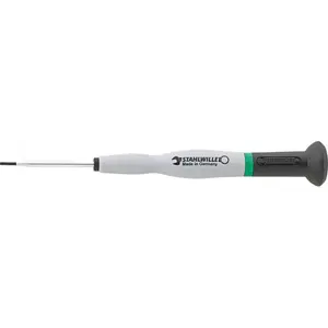Stahlwille 47513002 4751 Size 2 Precision Slotted Screwdriver, 0.18 x 1.0 mm