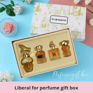WARMKISS Women's Perfume Set | 50MI+30ml*2+25ml | 4-Piece Luxury Fragrance Collection | Long-Lasting perfume | with Floral & Fresh Notes | Ideal Gift for Her on Birthday & Anniversary | long lasting perfumes | mini perfumes | ok perfume woman