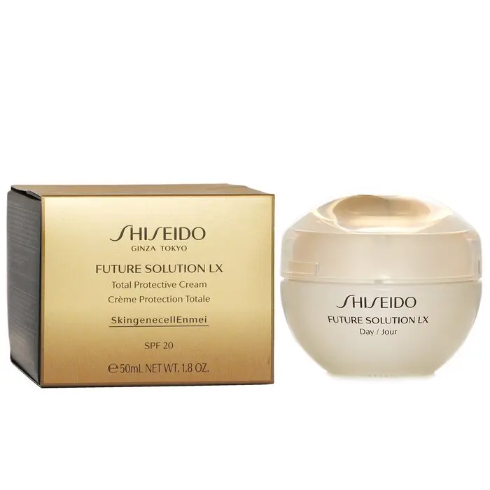 Shiseido Future Solution LX Total Protective Anti-Aging Moisturizer Cream - SPF 20, Cleansing Hydrator, 50ml/1.8oz