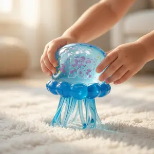Blue Jellyfish Squishy Toy | Cute Sensory Fidget