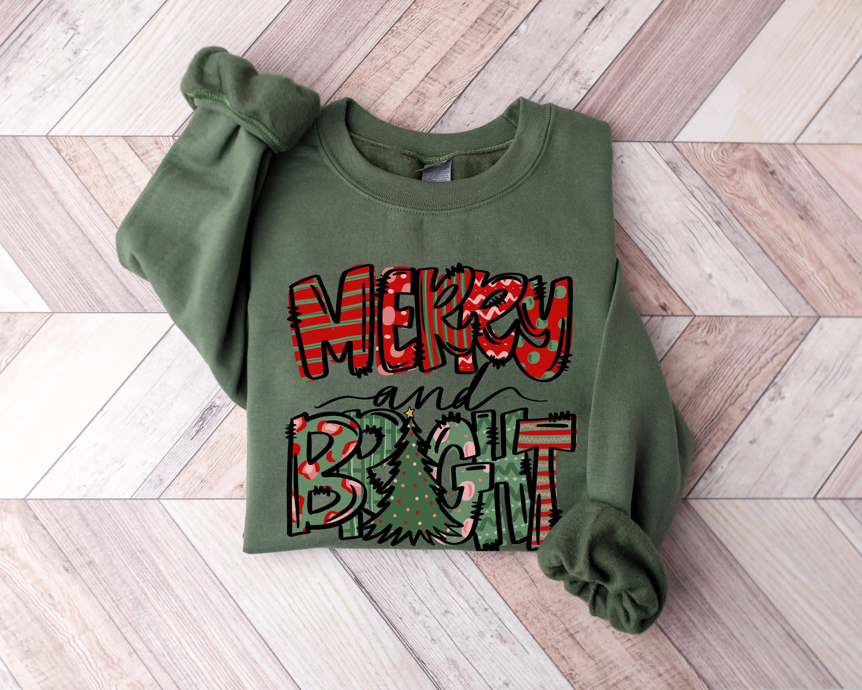 Merry and Bright Sweater Merry and Bright Sweater