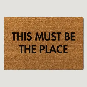This Must Be The Place Doormat