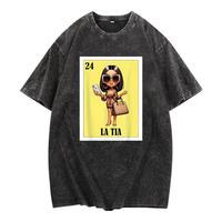 Washed T-shirt-black