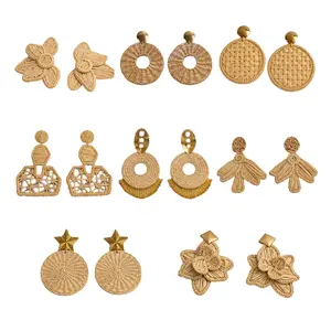IRACA EARRINGS BEIGE