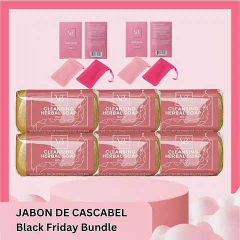 6× CLEANSING HERBAL SOAP & 4 SOAP SAVER