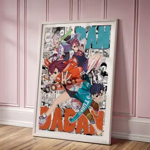 [SALE UP TO 50% - UNFRAMED] Anime Manga Poster - Dandadan - Curated Manga Panels - Wall Art - Anime Gift - Art- Complimentary Delivery