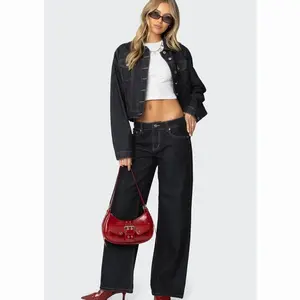 EDIKTED Raelynn Washed Low Rise Baggy Jeans