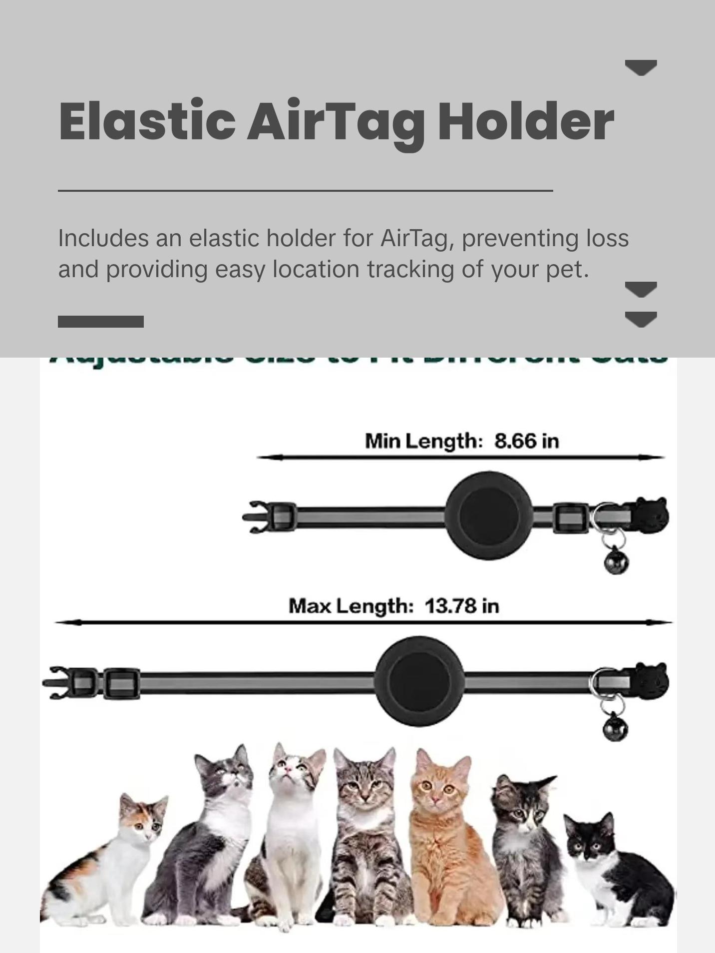 breakaway airtag cat collar