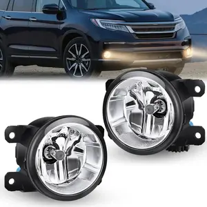 Nilight 2013 2014 2015 Honda Accord Civic 2016 2017 2018 Pilot 2014 2015 2016 2017 Compass 2013 2014 2015 Crosstour CRV Chrysler 2017 2018 JEEP Cherokee 2010-2018 RDX TSX TL ILX Fog Lights Assembly, Weatherproof, 55W Power Car Car Accessories