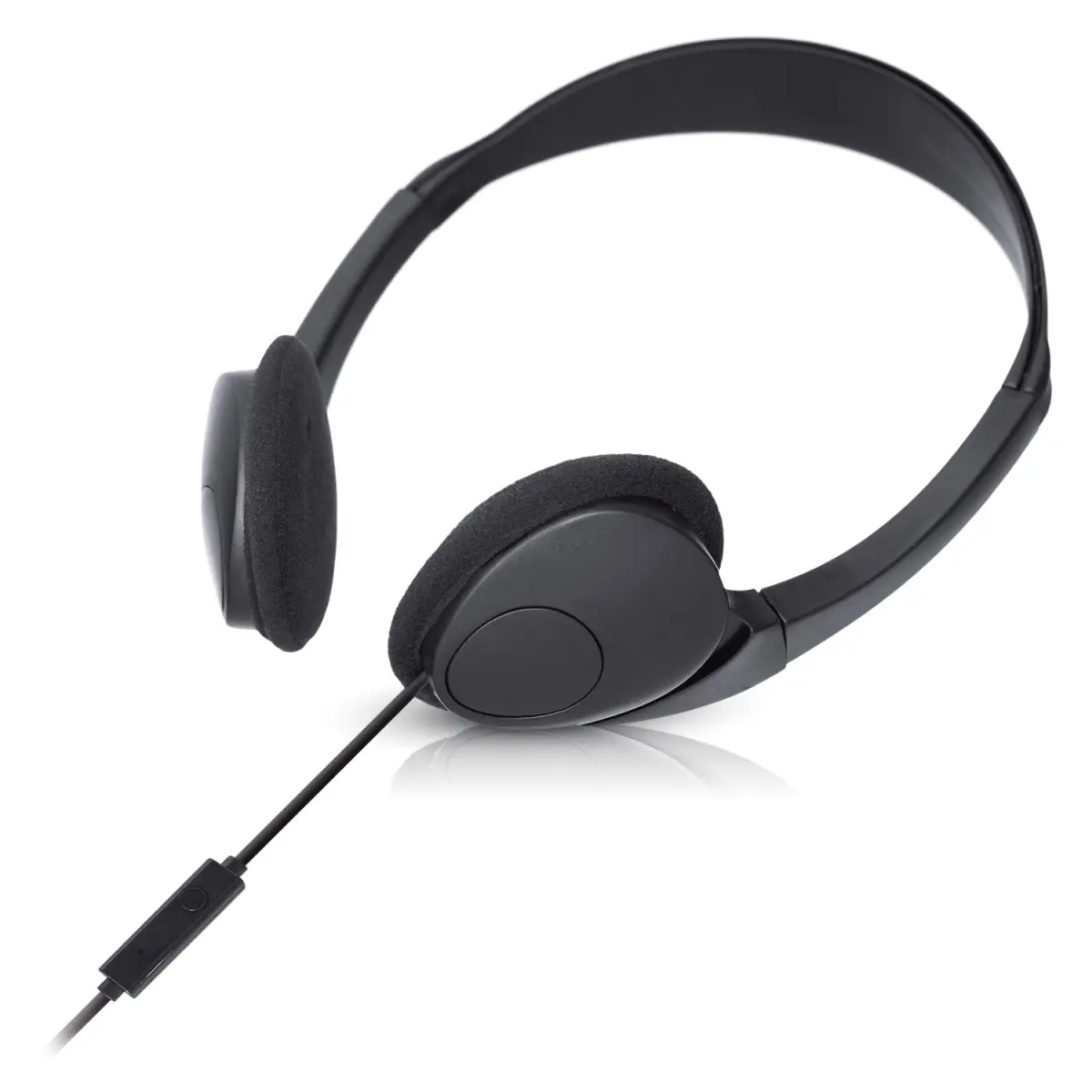 Bellman & Symfon HC-BAHDST-MIC Maxi Pro Stereo Headset with Microphone, Black