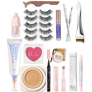 11-Piece Newbie-Friendly Full Face Kit | Black Friday Xmas Thanksgiving Ultimate Value | Foundation+Concealer+Eyeshadow+Lip+Tools | Easy to Apply Long-Wear Waterproof Cost-Saving Festive Pack Cosmetic Makeup Christmas gifts