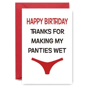 Letter Pattern Birthday Greeting Card, 1/3/50pcs Happy Birthday Card with Envelope, Birthday Gift for Men & Women, Anniversary Gift, Gift for Him, Gift for Her, Funny Dad Card