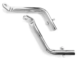 Harley Davidson 2014-2026 Chrome Saddlebag Guard Eliminator for Electra Glide & Road King Model 90200981 Easy Installation