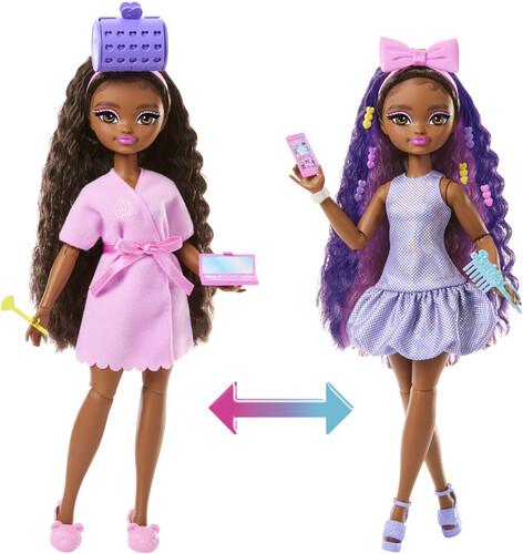 Mattel - Barbie Dream Besties: Get Ready with Barbie Brooklyn Doll  [Collectible Figurine/Statue/Bust] Paper Doll