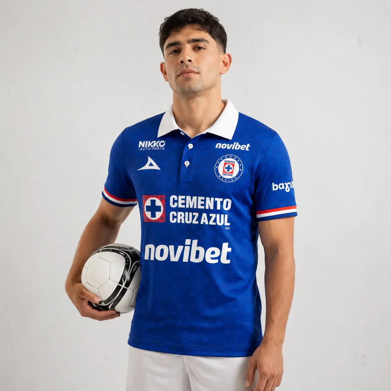 LIGA MX Cruz Azul Personalized 2025/26 Home Dia De Muertos Polo,  Cruz Azul Home Jersey 25 26 Shirt