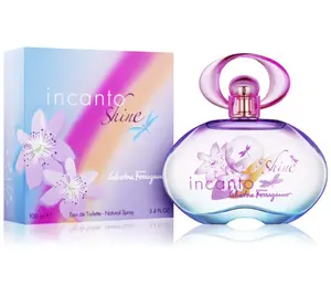 Ferragamo Incanto Shine Eau de Toilette 100ml Floral Fruity Fragrance for Women Ferragamo Incanto Shine Eau de Toilette 100ml Floral Fruity Fragrance for Women