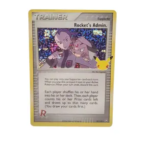 Pokémon TCG: Rockets Admin Trainer 86/109 Celebrations 25th Anniversary Near/Mint