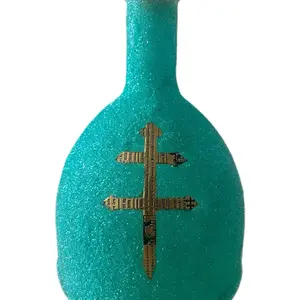 Decoupage Glitter Bottles (empty)