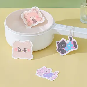 4-Pack Cute Cartoon Dish Scrubbers, Multi-Functional Sponge Pads for Cleaning, Ultra-Fine Fiber, Back-To-School Dish Washers