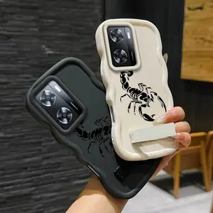 1 Piece Scorpion crawling Protection Suitable For 1+Nord N300 One Plus Nord N300/Nord N20 Flexible Phone Case Cover Featuring Stylish And Stand For Outdoor