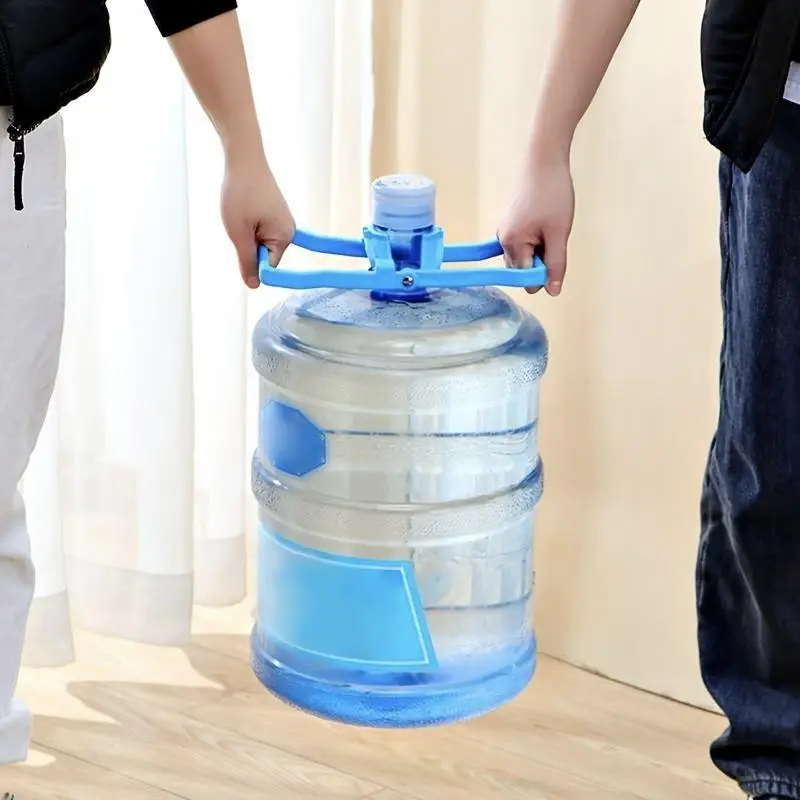 Creative Double Ring Water Bottle Handle, 1 Count Portable Energy Saving Water Bucket Lifter, Home Supplies