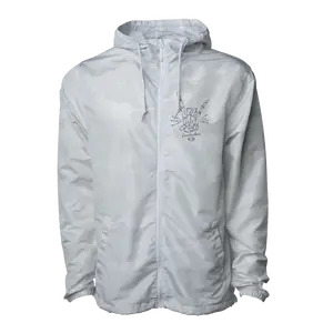 White Camo Windbreaker - Rock N' Roll