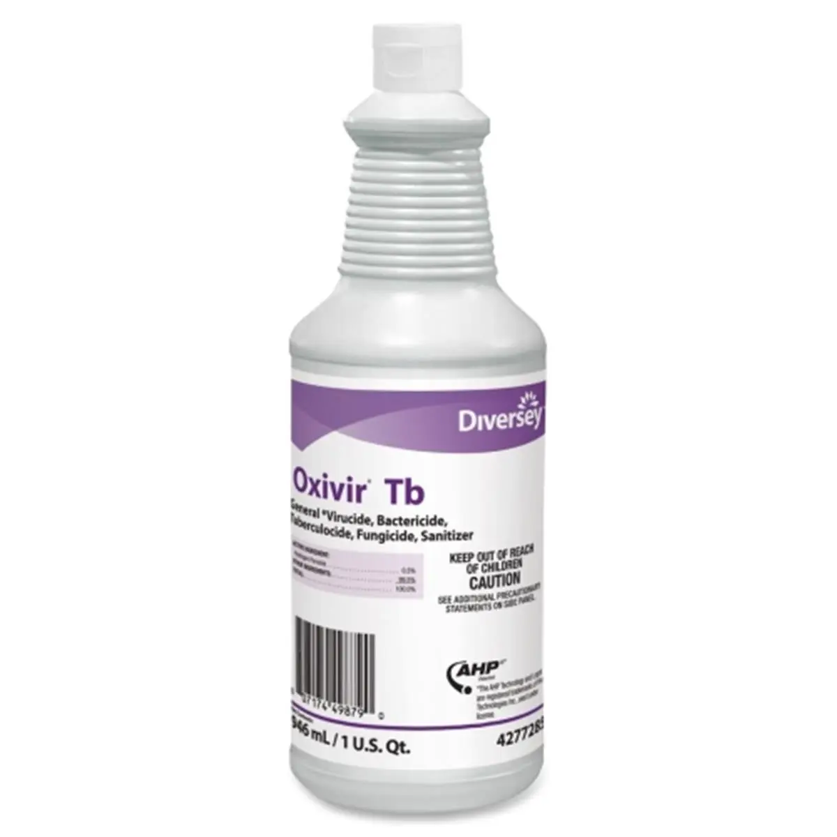 212 MAIN Diversey Proprietary Hydrogen Peroxide Liquid Disinfectant Cleaner - 32oz Colorless Household Cleaning Solution, Bactericide, Fungicide, Virucide, Tuberculocide with Fast Kill Action, Sanitizer