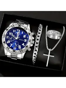 Premium Men's Watch Gift Set, Business Casual to Outdoor Adventure, The Perfect Graduation Gift for Young Men