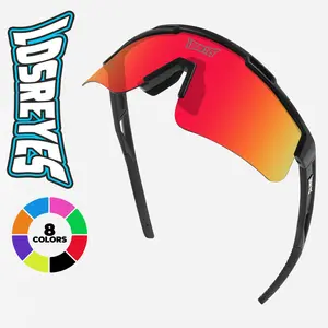 LOSREYES Polarized Sunglasses TR90 Frame UV400 Lenses Anti-Glare for Running Cycling Fishing Surfing Active Lifestyle