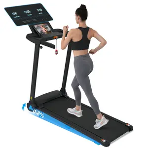 Treadmill with Incline, 10.0MPH 300 LBS Weight Capacity，3.0HP Quiet Foldable Treadmills for Home,  Home Exercise Equipment Treadmills with Heart Rate Sensors,Type C & USB Charge Station ,Bluetooth