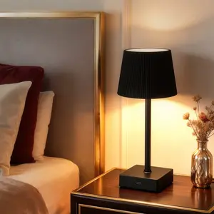 Modern LED Table Lamp USB Charging Touch Control Warm Light Suitable for Living Room Dining Bedroom Bedside Desk Decor Home Decor Light Indoor Lighting Decorative Lamp