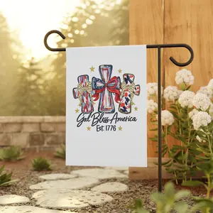 God Bless America 250th Garden Banner