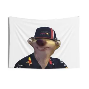 Max Verstappen sid f1 meme flag, f1 flag, tapestry. Decor Decorative tapestry bedroom