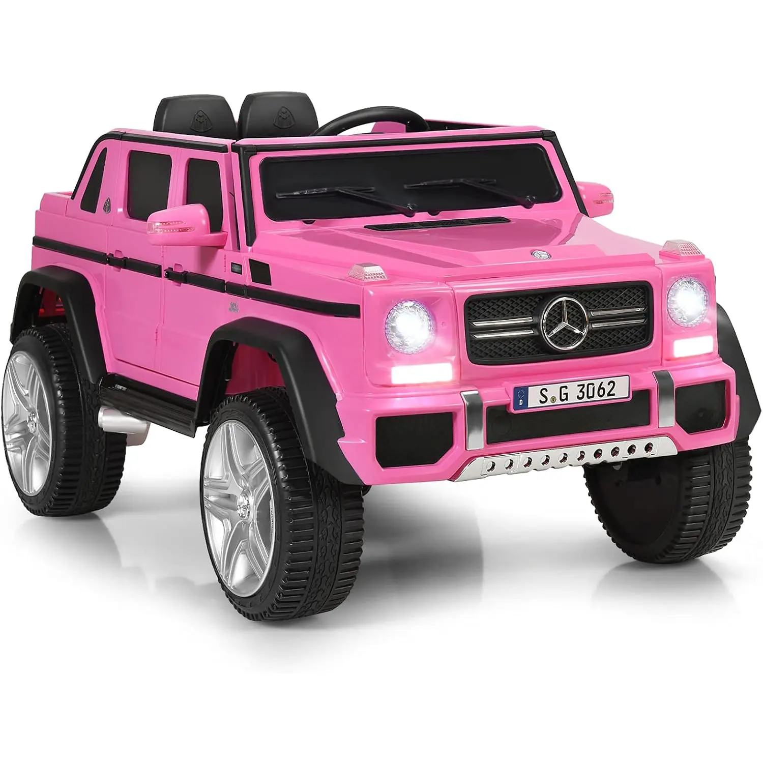 Two Seats - Pink - Mercedes-Benz Maybach G650