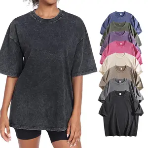 Men's Cotton T-Shirts Oversized Unisex Short Sleeves Casual Loose Wash Solid Basic Tee Tops clothes men Womenswear Streetwear Summer Tshirt Crewneck Gamis