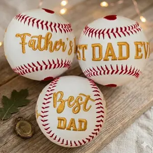 Custom Embroidered Baseball/Softball | Personalized Father's Day Gift with Kids' Names
