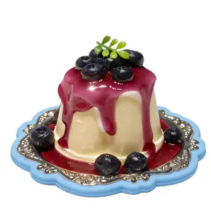 Viral Blueberry Pudding Squishy | TikTok Made Me Buy It Drippy Dessert Toy | Super Soft Slow Rising Stress Relief Fidget | Oddly Satisfying ASMR Toy，wubble squishy