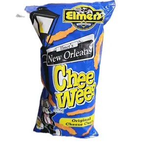Elmer's New Orleans Chee Wees Original Cheese Curl Snack - Blue Packaging Mini Takis basket
