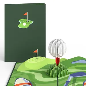 Hole in One Pop-Up Card