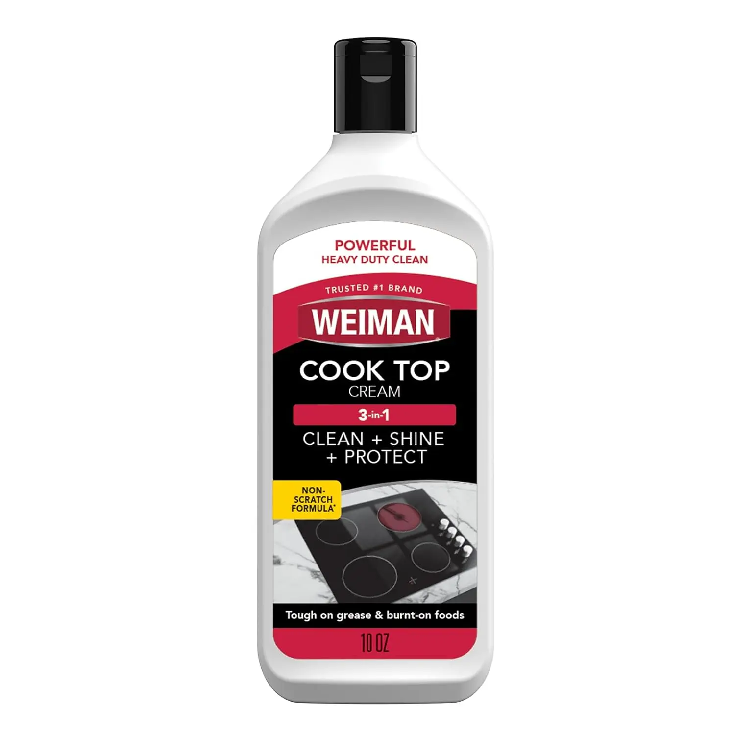 Weiman Cooktop Cleaner & Polish Heavy Duty Stove Eco Friendly 10 oz Bottle Weiman Cooktop Cleaner & Polish Heavy Duty Stove Eco Friendly 10 oz Bottle